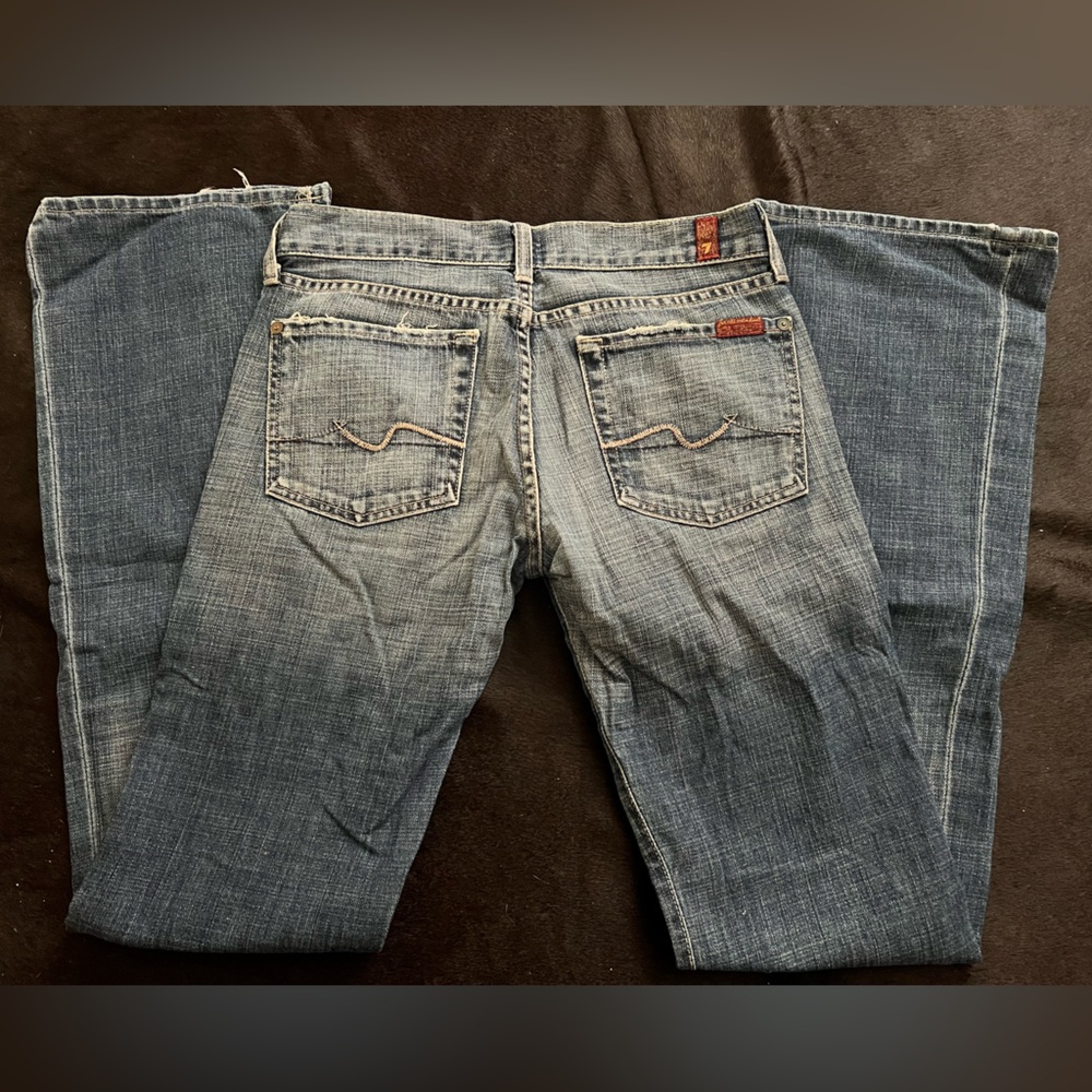 VINTAGE 7 for all Mankind bootcut jeans 27 seven